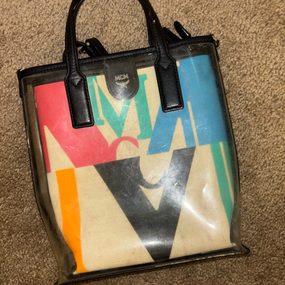 MCM 2 piece purse